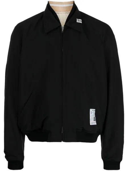Maison Mihara Yasuhiro двусторонний бомбер, черный