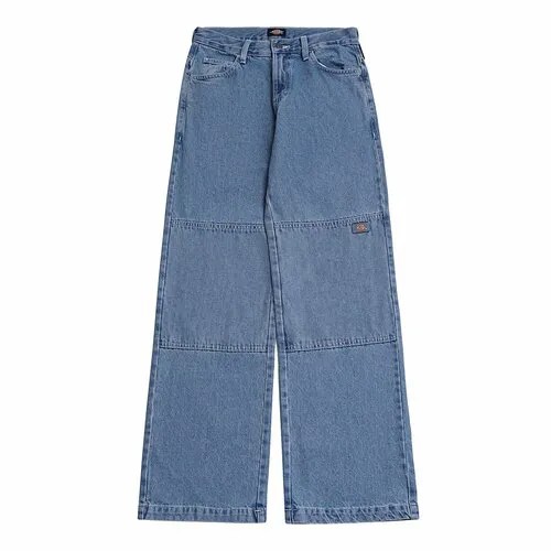 Джинсы широкие Dickies, размер 32/32, голубой