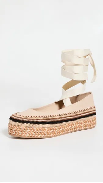 Сандалии Ulla Johnson Yelena Crochet Flatform