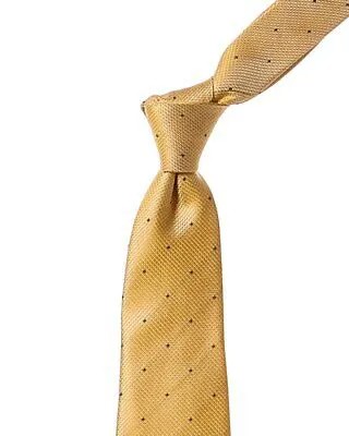 Желтый мужской шелковый галстук Ted Baker Aitkin, желтый Os