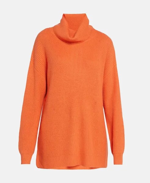 Пуловер с высоким воротником Cartoon, абрикос