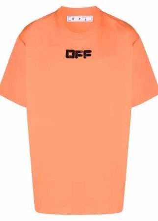 Off-White футболка с логотипом