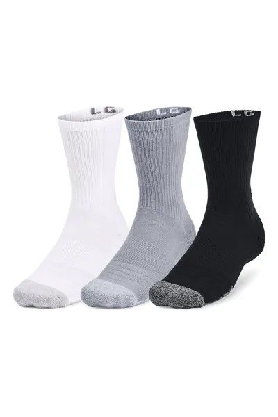 Носки для фитнеса с HeatGear — 3 пары Under Armour, черный