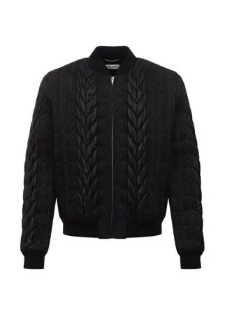 Утепленный бомбер Saint Laurent