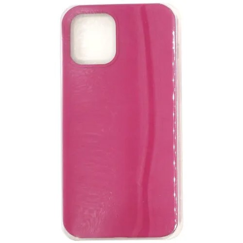 Чехол для iPhone 12 Pro Max (силиконовый) гранат