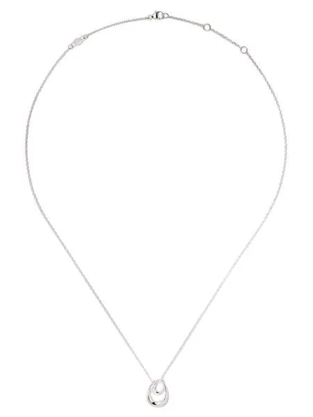 Georg Jensen серебряное колье Offspring с подвеской