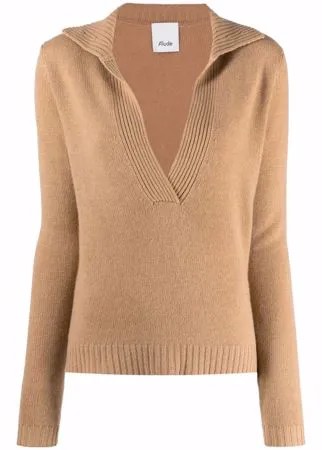 Allude V-neck cashmere jumper