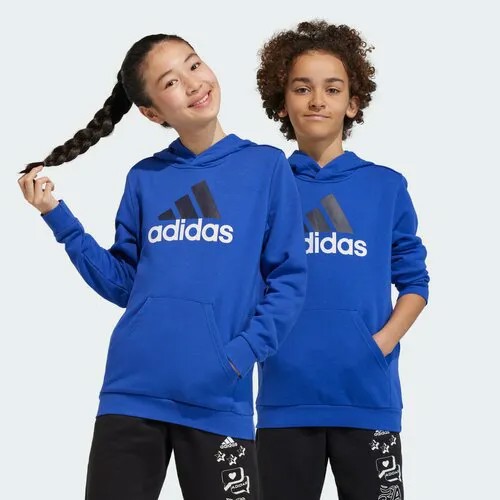 Худи adidas, размер 13-14 лет, синий