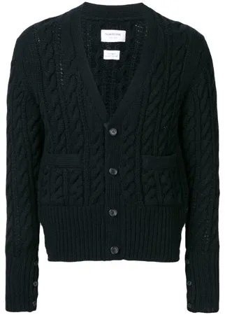 Thom Browne кардиган аранской вязки