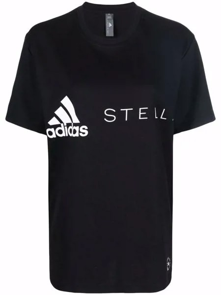 Adidas by Stella McCartney футболка с логотипом