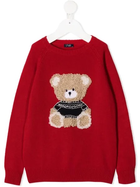 Il Gufo джемпер Teddy Bear с круглым вырезом
