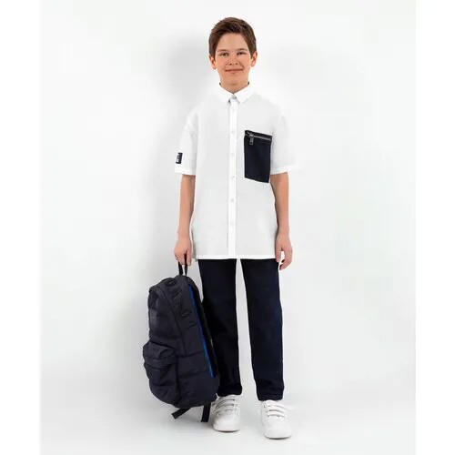 Рубашка Gulliver, размер 170, белый