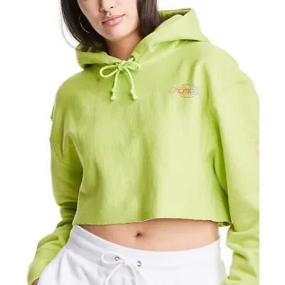 Champion Womens Crop Sweatshirt Workout Hoodie Loungewear BHFO 0480