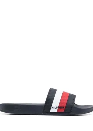 Tommy Hilfiger шлепанцы с полосками
