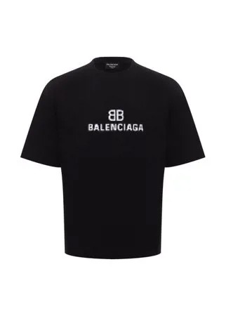 Хлопковая футболка Balenciaga