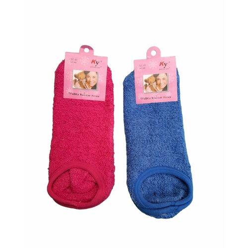 Подследники Soft, 2 пары, размер 37/41, розовый, голубой