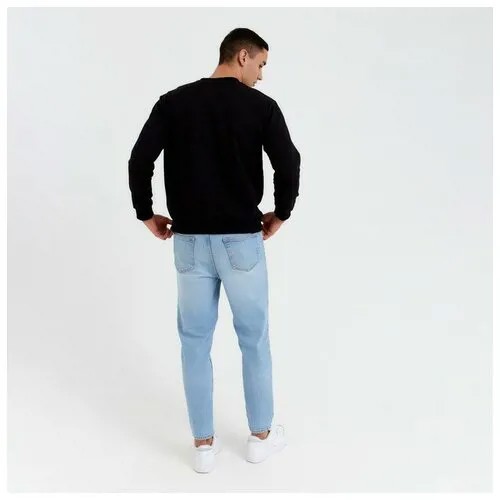 MINAKU Свитшот мужской MINAKU: Casual collection MAN цвет чёрный, размер 48