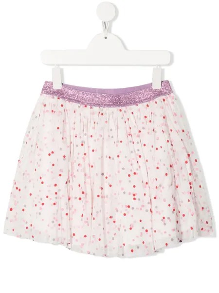 Stella McCartney Kids пышная юбка в горох