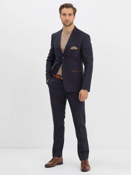 Костюм мужской Marc De Cler Ks24865Brown-170 коричневый; синий 52 RU