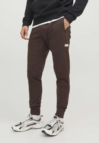 Спортивные брюки JJIWILL JJAIR Jack & Jones, темно-коричневый