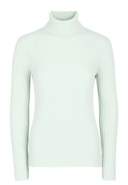 Водолазка женская ALLUDE 128794 зеленая M