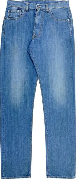 Джинсы Maison Margiela Americana Wash Turn Up 'Blue', синий