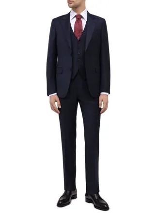 Костюм-тройка из шерсти и шелка Ermenegildo Zegna