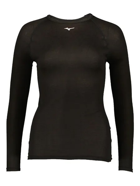 Лонгслив Mizuno MidActive Crew, черный