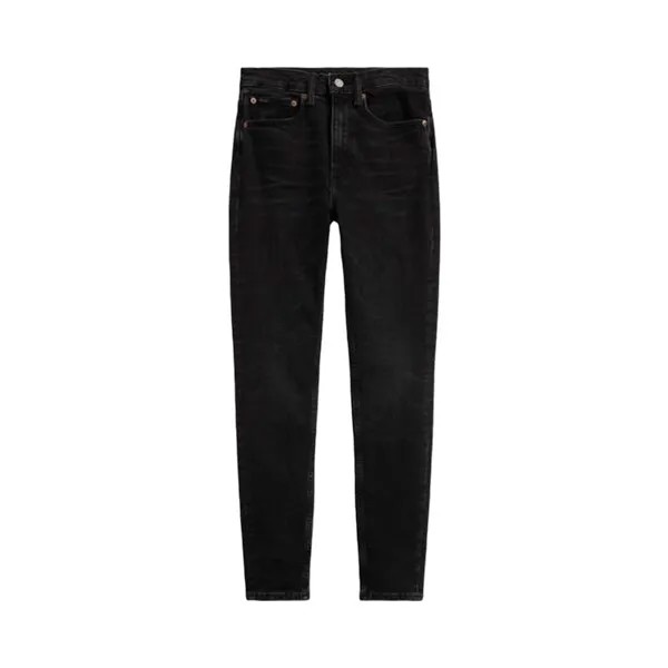 Брюки Polo Ralph Lauren Denim High Rise Skinny Ankle Pants, цвет Parker Wash