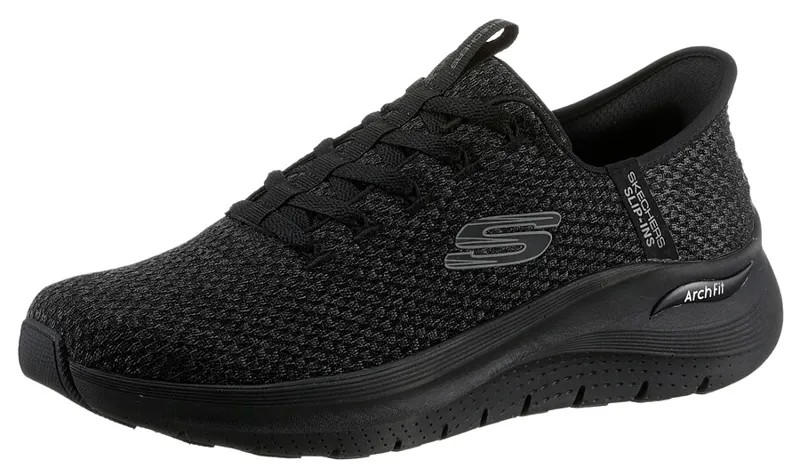 Шлепанцы Skechers, черный