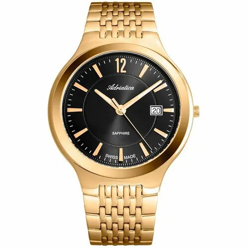 Наручные часы Adriatica A8296.1156Q, черный