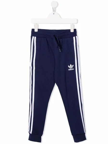 Adidas Kids спортивные брюки с логотипом