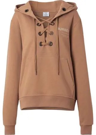 Burberry худи со шнуровкой