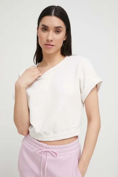 Футболка для отдыха United Colors of Benetton, бежевый