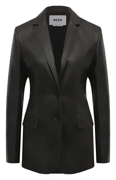 Жакет из экокожи MSGM