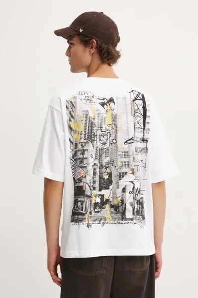 Футболка KAI из хлопка Desigual, белый