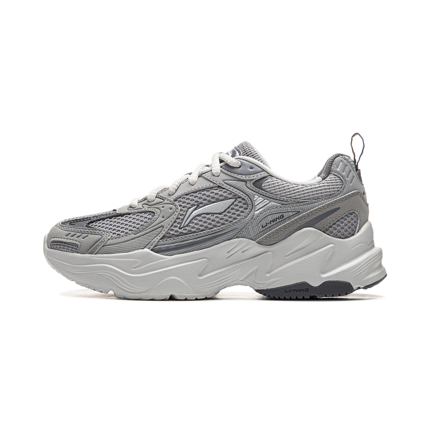 Кроссовки LINING Meteor 2K Lifestyle Shoes Women's Low-top Gray, серый