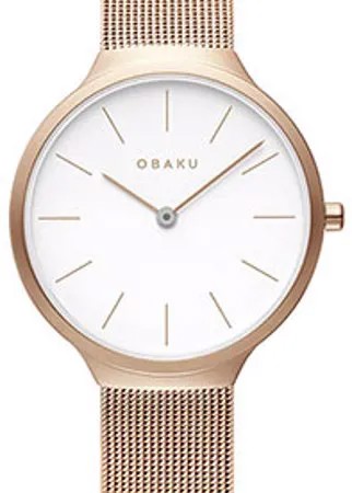 Fashion наручные  женские часы Obaku V240LXVWMV. Коллекция Ultra Slim
