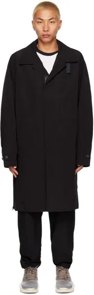Черное пальто дорико Y-3
