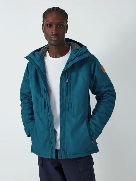 Стеганая куртка Skogs Fjällräven, бирюзовый
