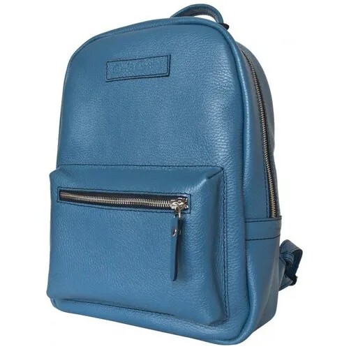 Женский кожаный рюкзак Carlo Gattini Anzolla 3040-07 Голубой Blue
