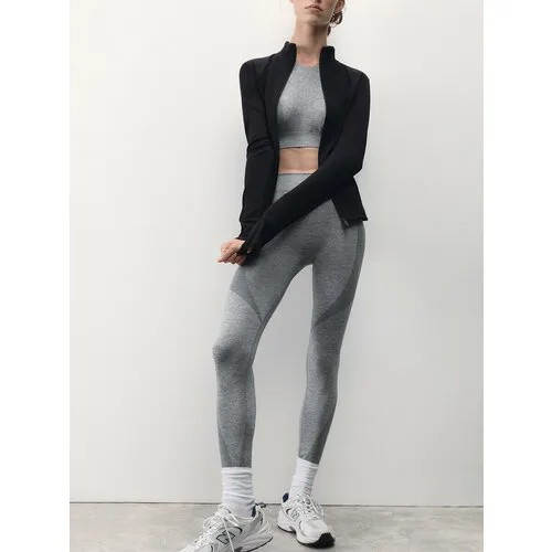 Легинсы спортивные Befree, размер M/L, серый