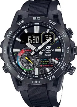 Японские наручные  мужские часы Casio ECB-40MP-1A. Коллекция Edifice
