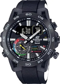 Японские наручные  мужские часы Casio ECB-40MP-1A. Коллекция Edifice