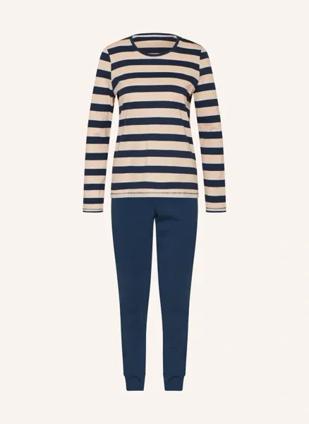 Пижамы casuals essentials Schiesser, синий