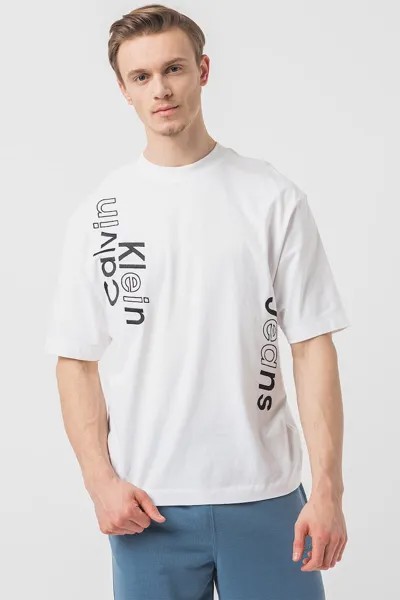 Футболка с логотипом Calvin Klein Jeans, черный