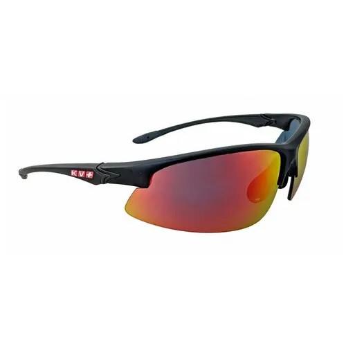Солнцезащитные очки KV+, черный, красный