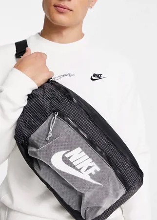 Сумка-кошелек на пояс черного и серого цвета из ткани рипстоп Nike Tech-Черный цвет