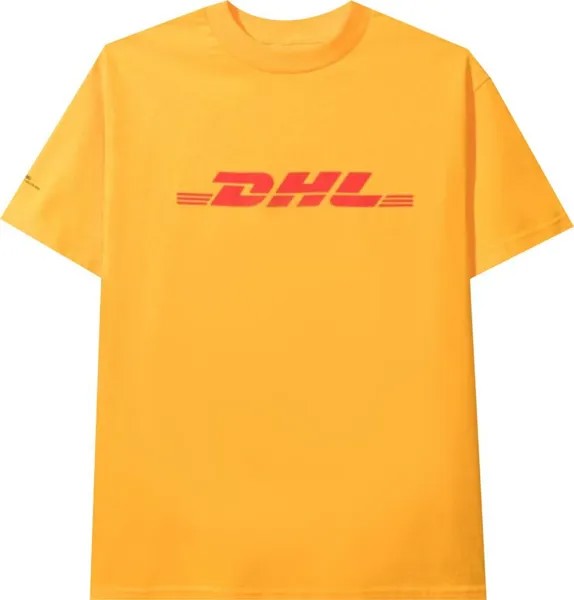 Футболка Anti Social Social Club x DHL Tee 'Gold', золотой