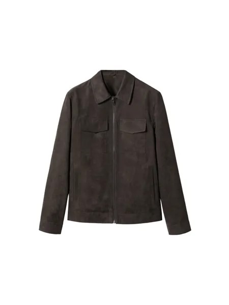 Межсезонная куртка MANGO MAN Jansen, темно коричневый